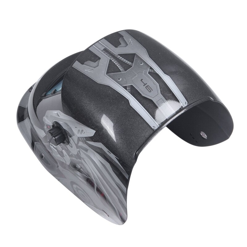 Welding Mask Hood Solar Automatic Welding Helmet (Solar Power for Recharge) Face Protection (robot)