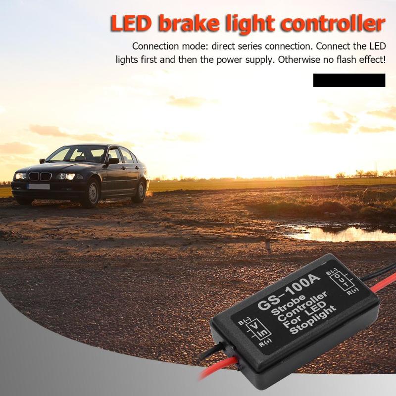 GS-100A Blitz Strobe Regler Blinker Modul Für Auto LED Brems halt Licht ...