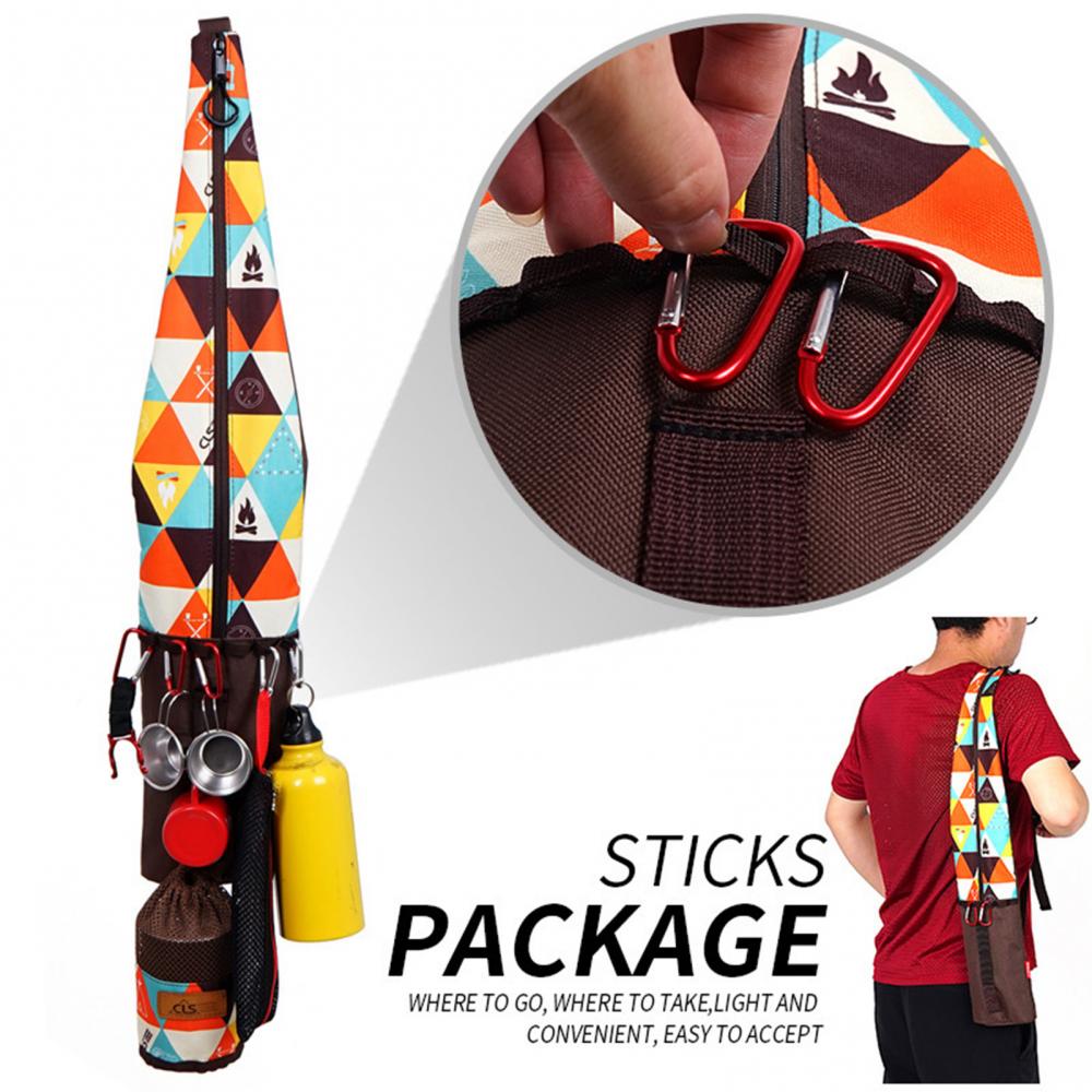 Sac de transport pour bâtons de randonnée, sacoche Portable étanche pour bâtons de marche, sac de rangement pour bâtons de randonnée