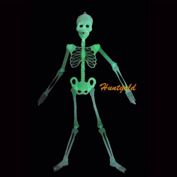 Licht in het Donker Schedel Skelet Spooky Halloween Props Bar Decoratie