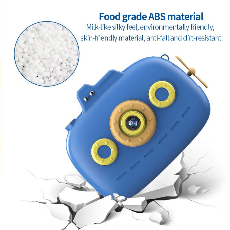 Kinderen Camera Foto Video Camera Voor Kinderen 1080P Hd Cartoon Leuke Digitale Camera Verjaardag Cadeaus Voor Kids Kind Meisjes jongens