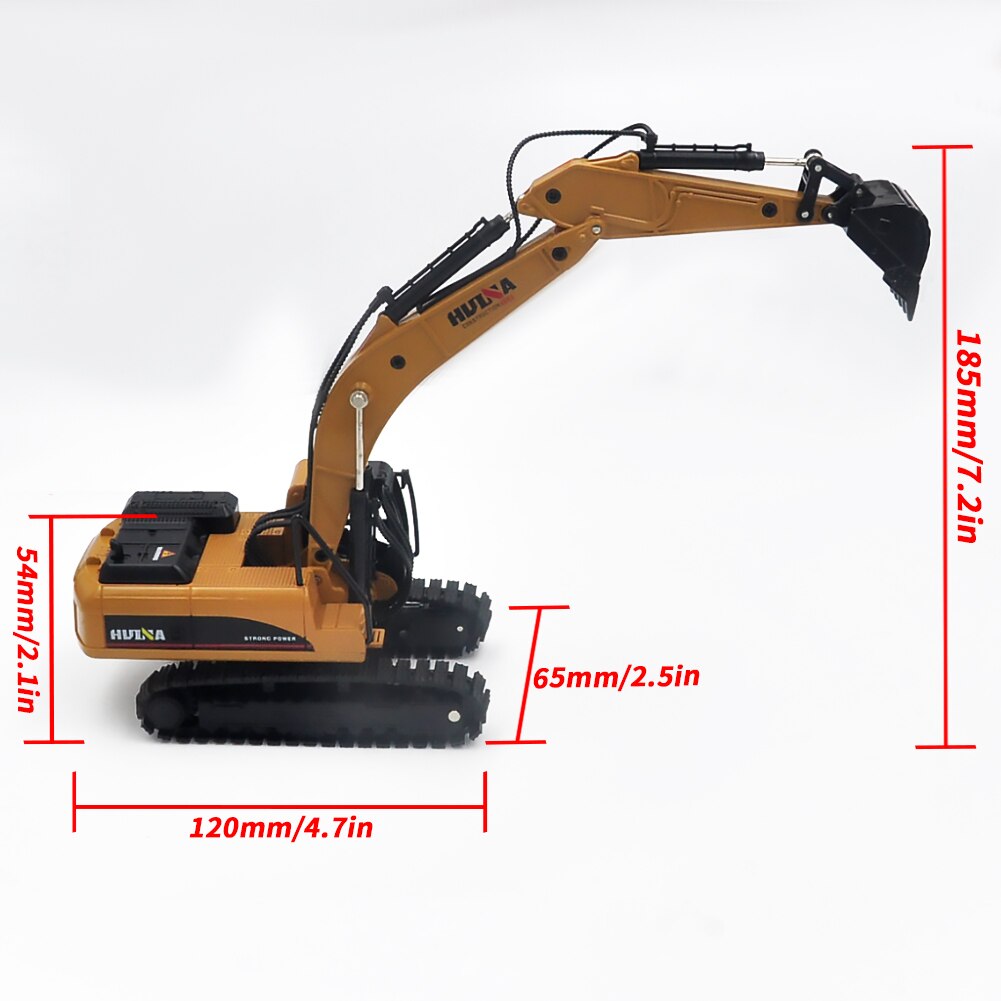 high simulation alloy engineering vehicle model, 1: 50 alloy excavator toys, metal castings, toy vehicles,