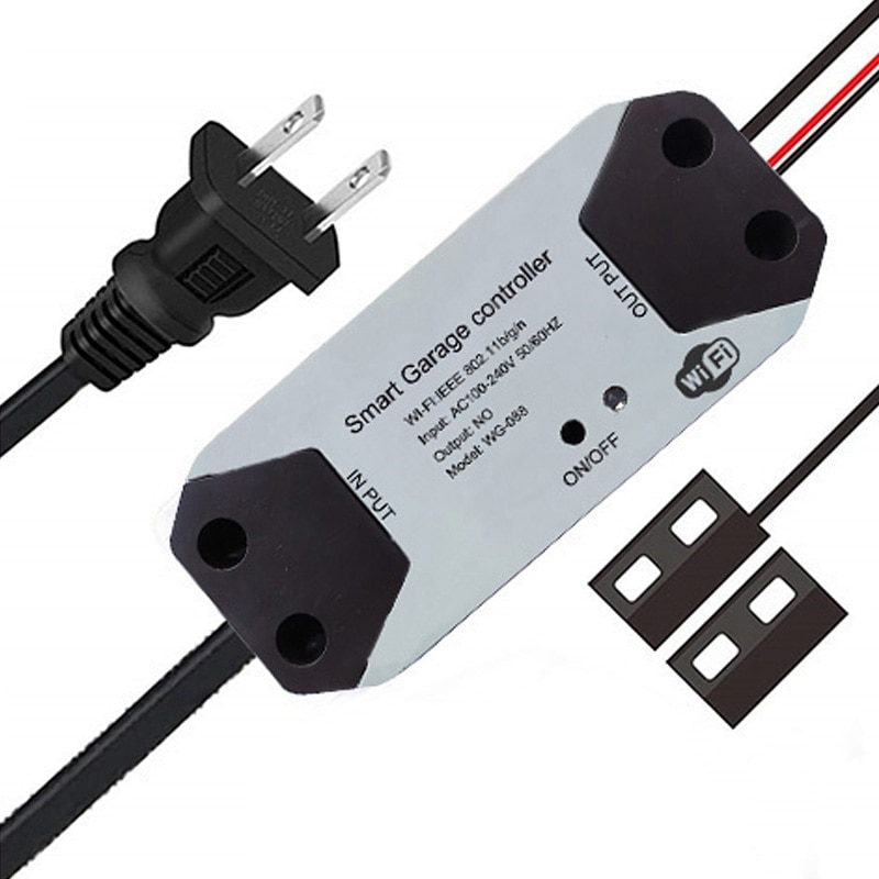 Garage Door Controller Smart Garage Door Controller Voice Control Notification Mode Work with Alexa Google Home Control