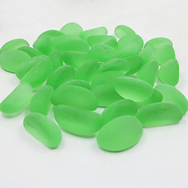 Aquarium en verre de couleur 500g | Pierre paysage, verre de mer givré naturel, pour Aquarium, réservoir de poissons, pierres de sable, décoration de paysage: green