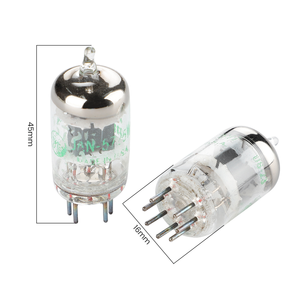 AIYIMA 2 uds GE 5725W tubo de vacío válvula de tubo electrónico actualización de vacío para 6Ж1п 6AK5 6K4 EF95 6J 6J2 amplificadores de tubo de emparejamiento