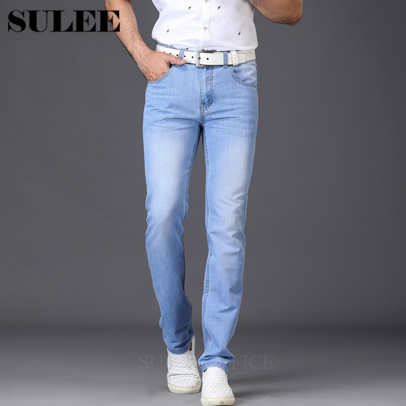 Men's Jeans Utr Light Thin Brand Jeans Large Sales Of Spring Summer Jeans Slim Jeans Men's Trousers