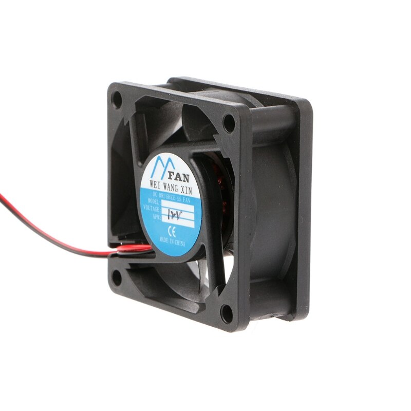 thumbnail interactive-video image 1 of Lot Of 2 Sunon 60mm 12V DC Brushless Cooling Fans – KD1206PHS2, 2-Wire (No Connector) 1 of 3