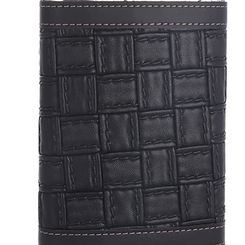 Untior 9oz leren heupfles voor alcohol whisky roestvrijstalen whisky heupfles draagbare alcohol fles drinkgerei