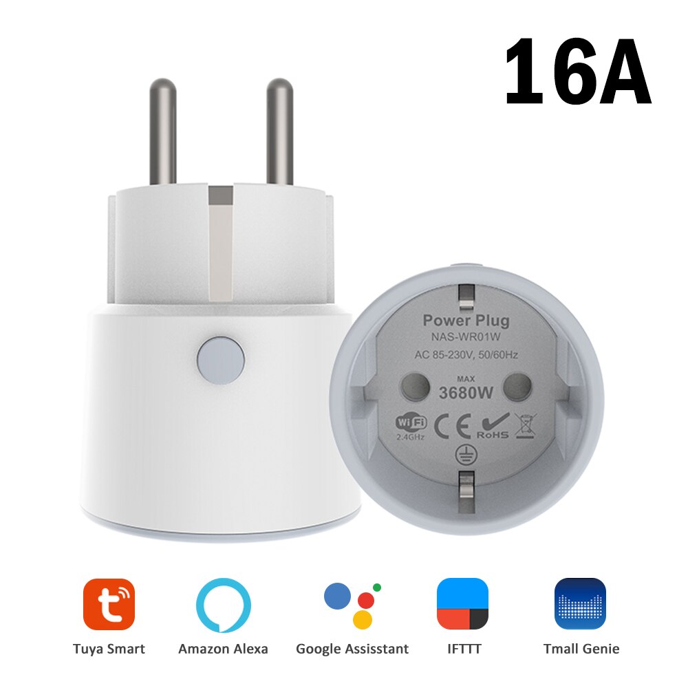 Neo coolcam nas -wr01w-16a wifi eu smart plug witte slimme draadloze eu plug wifi-serie slimme stekker: 16a
