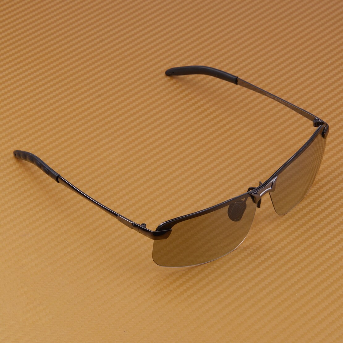 Zwart UV400 Mannen Gepolariseerde Fotochrome Overgang Lens Zonnebril Heren Outdoor Rijden Vissen Sport Bril