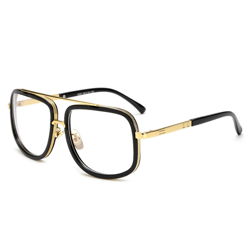 Oversized Men Mach One Sunglasses Men Luxury Brand Women Sun Glasses Square Male Retro De Sol Female Sunglasses For Men Women: 6-KP1828-C8