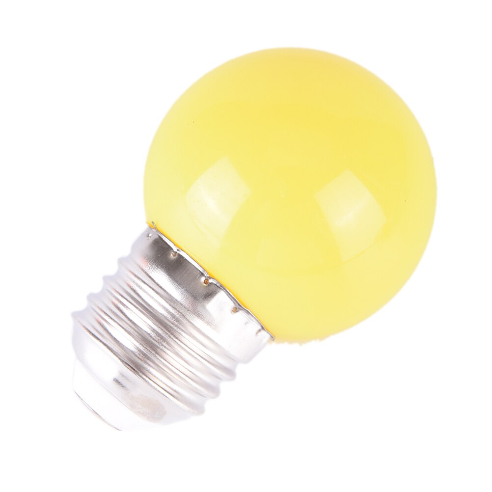 Värikäs maapallolamppu  e27 led -palkkivalo 3w valkoinen punainen sininen vihreä keltainen oranssi vaaleanpunainen lampun valo smd kodin valaistus: 1