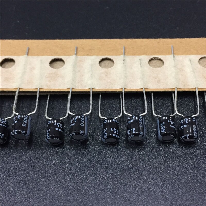 20 piezas 3,3 uF 35V NICHICON serie MA 4x4 5x5mm 35V3.3uF de perfil bajo de aluminio electrolítico condensador