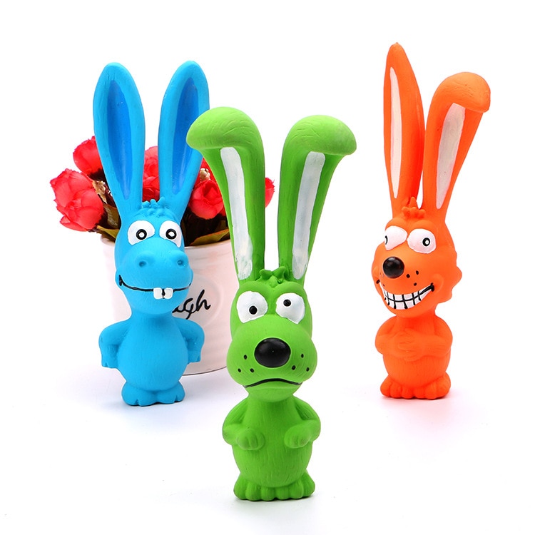 Petface Standing Chicken Latex Toy Fun Squeaky Puppy Dog Throw Fetch Chew Play Dog Toys Pet Products