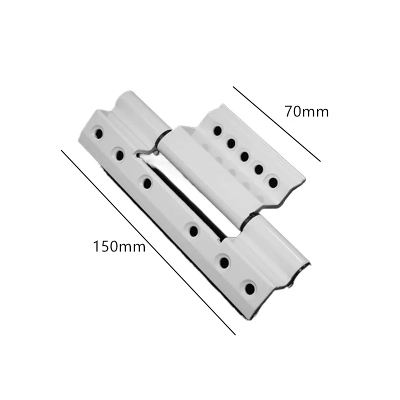 1 high insulated broken bridge folding hinge aluminum alloy door and window hinge furniture hardware accessory: army green