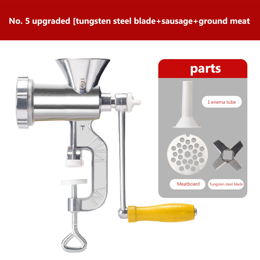Huishoudelijke Handmatige Vleesmolen Groenten Fruit Chopper Aardappelen Snijmachine Unieke Keukenmachine Keuken Accessoires: lichtgeel