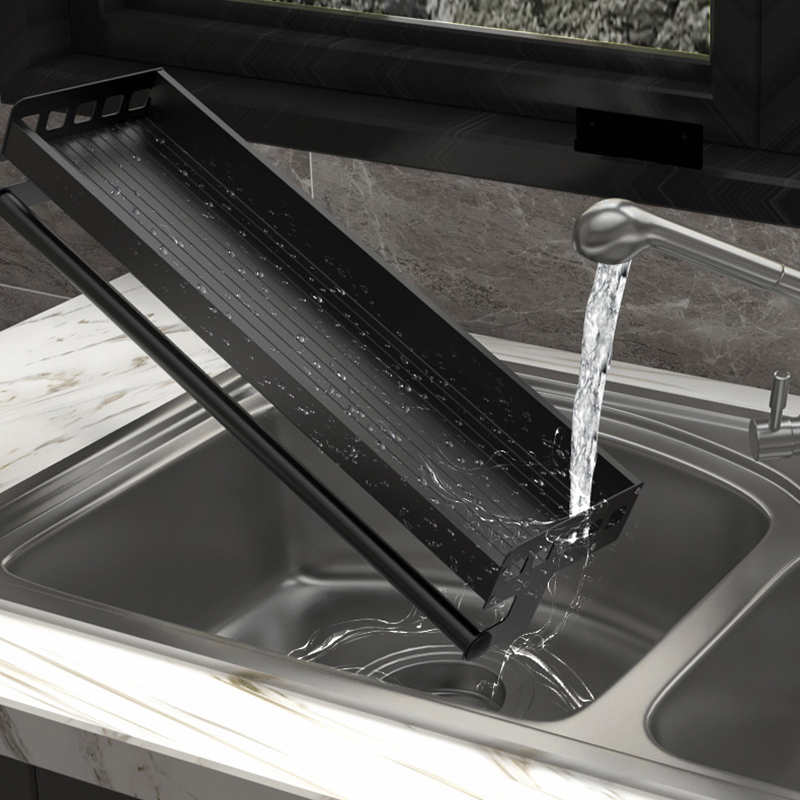 Kitchen Storage Shelf Wall Mounted Spice Rack Kitchenware Hook Rack Knife Holder Cutlery Storage Holder Kitchen Organizer