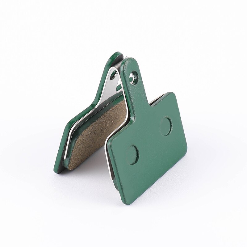 4 Pairs MTB Bicycle Resin Semimetal Disc Brake Pads For Shimano B01S M375 M395 M446 M485 M486 M416 Deore M515 M525 Bike Brake: green