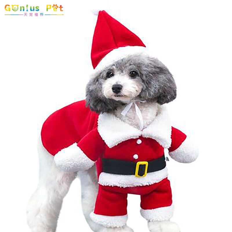 Huisdieren Hond Kerst Cape Jurk Warmte Zachte Plezier Kleding Modieuze Voor Kleine Medium Grote Hond Accessoires Gonius Huisdier: M