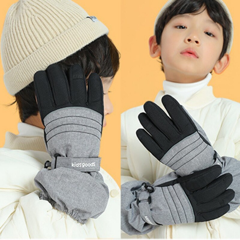Kinder Winter Handschuhe, Ski & Schnee Wasserdichte Handschuhe Für Jungen Und Mädchen, winter Warme Handschuhe Für Kalten Wetter Im Freien Spielen