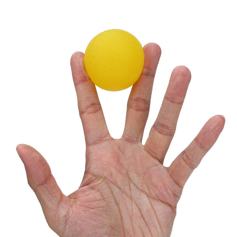 53mm Fitness Silicone Massage Therapy Grip Ball Hand Finger Exerciser Muscle Relax Recovery Gripper Pain Relief Fascia Ball