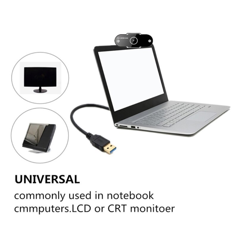 HD Webcam 1080P 1944P 720P 480P Computer PC Web Camera Auto Focus with Mic For PC Online Learning Live