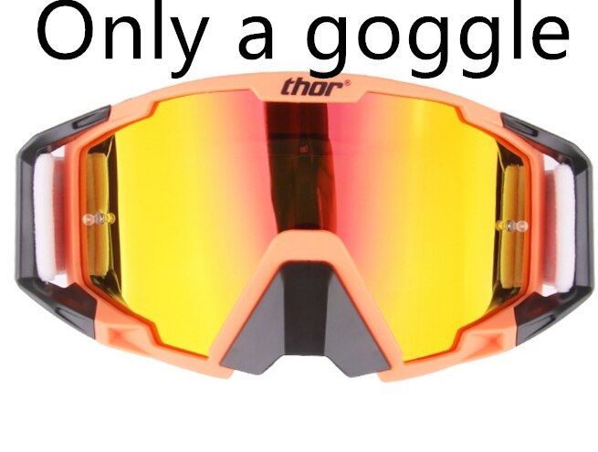 MX goggle -gafas para Motocross todoterreno, cascos para motocicleta, gafas deportivas para Moto: orange
