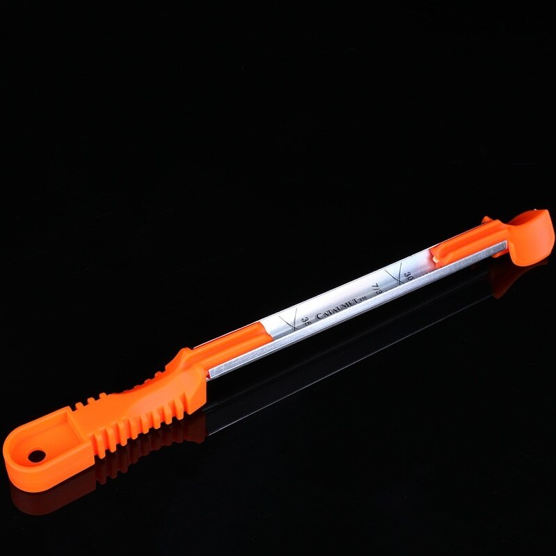 O arquivo redondo com punho e suporte 4.0mm 4.8mm 5.5mm para a corrente de serra está disponível