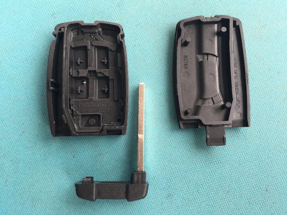 1Pc Replacement Key Blank For LAND ROVER FREELANDER 2 5 Buttons Remote Smart FOB Case Shell Uncut Blade No Logo Auto Parts