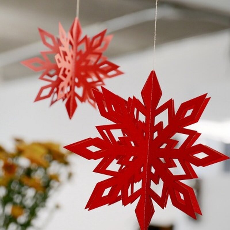 Jul 3d snefnug dekoration fest butiksvindue indkøbscenter butik dekoration og arrangement leverer hængende ornamenter