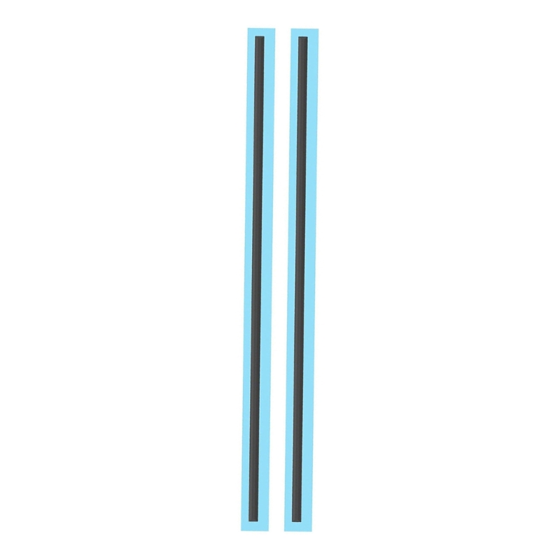 2Pcs Rubber Strip Laptop Bottom Shell Cover Foot Pad For HP Envy X360 15-DR, Envy X360 15-DS Non-Slip Bumper Feet Strips