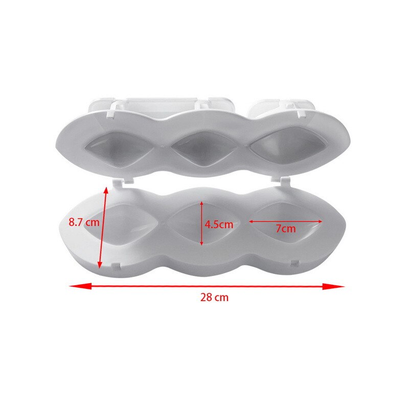 Gehaktbal Maker Handleiding Kibbeh Gehaktbrood Mold Maker Druk Gehakt Processor Cake Desserts Keuken Gereedschap Thuis Vlees Pie: L 8CM