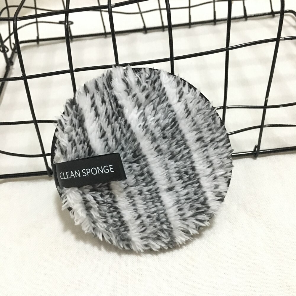 Wensoo doven rensning vask flagrende mikrofiberkludefjerner ansigtsrens håndklæde genanvendelig rensning makeup rengøring pust: 1