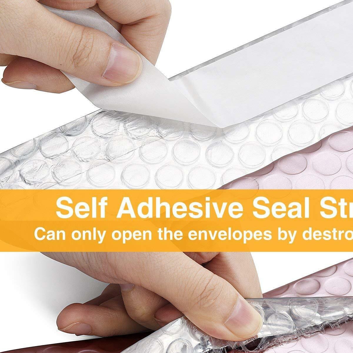 20pcs/lot Bubble Mailers Padded Envelopes Packaging Bags Plastic Bubble Bags Business Postal Mailing Envelope 5 Sizes