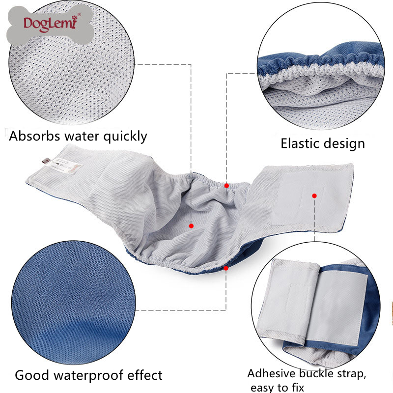 Hund Windel Shorts für Große Hund männlichen Sanitär Haustier Großen Hund Physiologischen Hosen Höschen männlichen Hund Katze Windeln Unterwäsche Briefs
