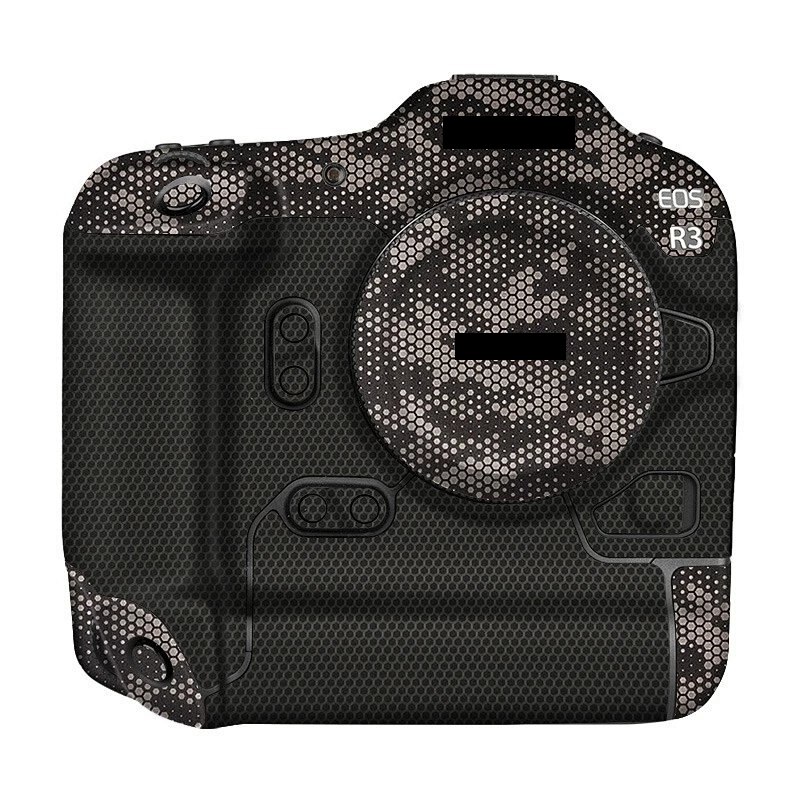 EOSR3 kamera skórka kalkomania dla Canon EOS R3 kamery naklejki kalkomania skórka kalkomania skórka pokrywa R3 naklejki chroniące przed zarysowaniami zamykane pokrowce: Mamba  Titanium