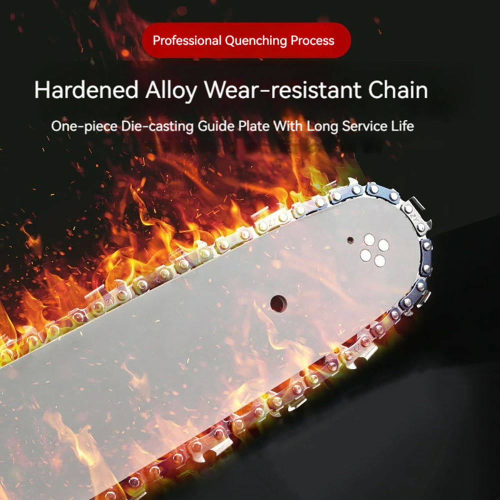 8 Inch Chainsaw Chain for Wood Cutting Cordless Chain Saw Bar Mini Electric Rechargeable Saw Blade Logging Saw Chain Accessories