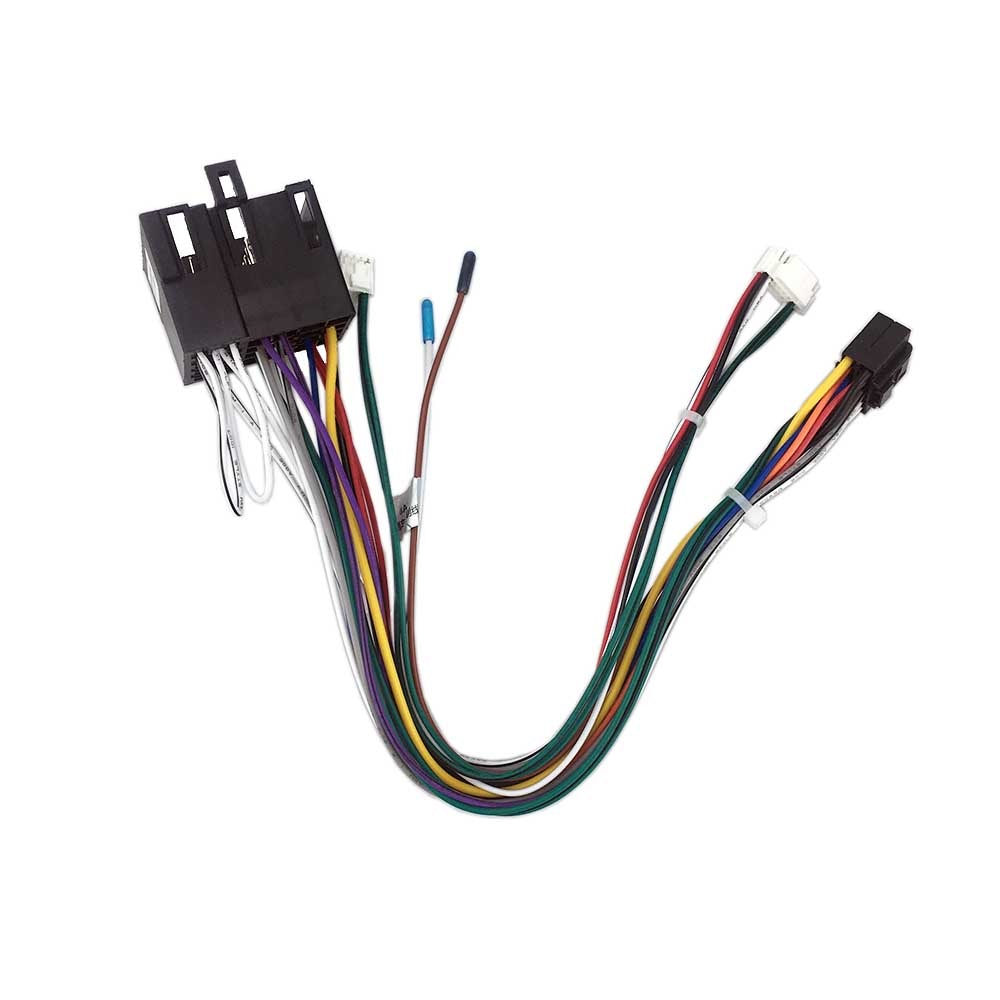 Cable de Radio de coche de 16 Pines, caja CAN BUS para RENAULT Megane2, arnés de cableado de alimentación, DVD, GPS, Unidad Principal Android, Conector de reproductor Multimedia