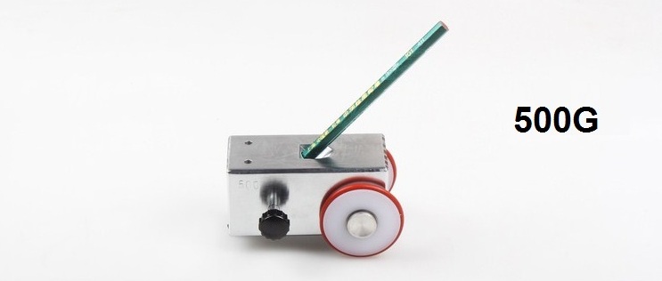 500G Portable pencil coating scratch hardness tester machine, rigidity lead pencil painting sclerometer durometer hardometer t