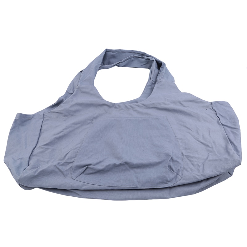 Multifunktionelt gym taske yogapakke til kvindelig bærbar yogataske med stor kapacitet yoga skuldermåtte bevægelse gym tasker: Grå