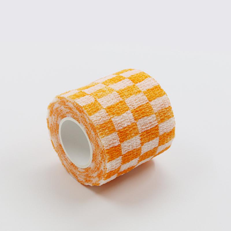 Outdoor Cartoon Non-woven Fabric Self-adhesive Elastic Bandage 5CM X 4.5M Waterproof Multi-function Emergency Bandage Finger