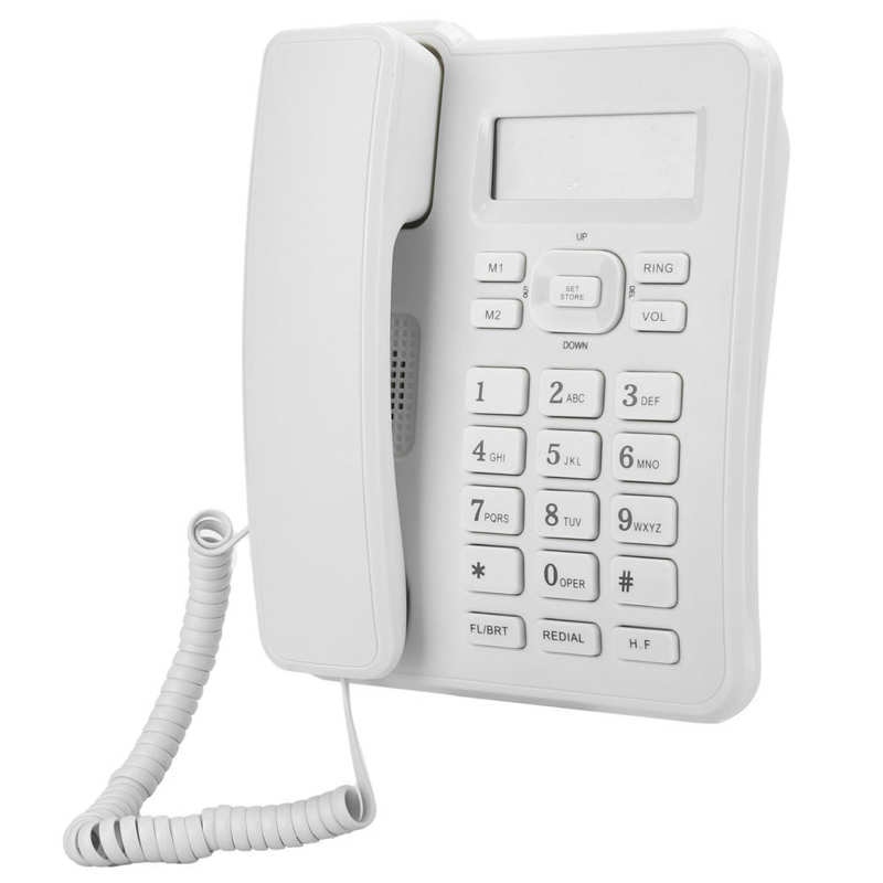 Thuis Vaste Telefoon Desktop Snoer Vaste Telefoon Huishouden Telefoon Met Caller Id Functie Voor Home Office Hotel Business