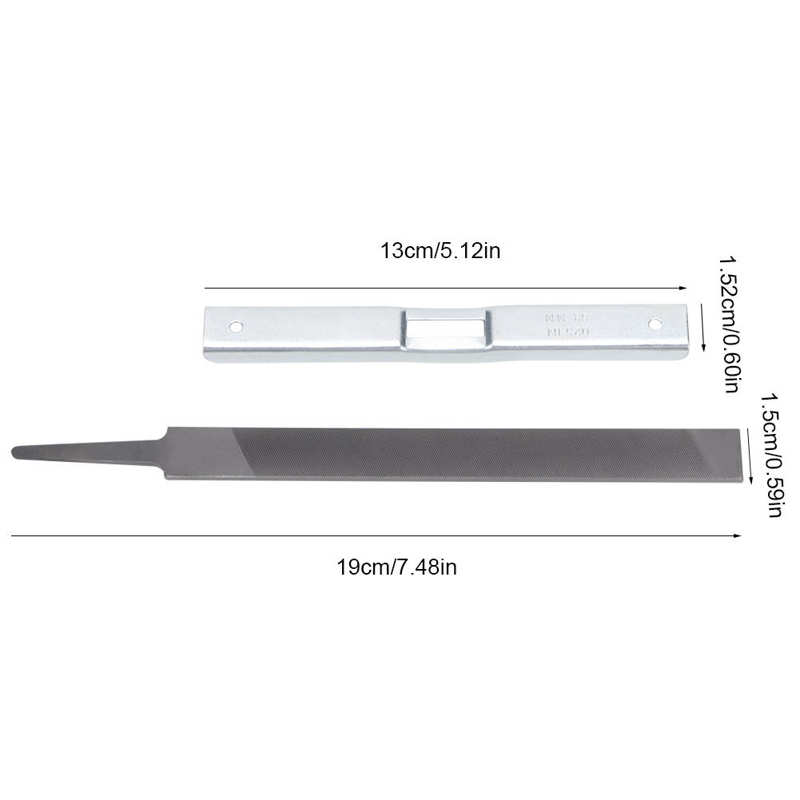 2 Stuks Universele Kettingzaag Slijpen Tool Kit Kettingzaag Diepte Gauge Platte Bestand Set Kettingzaag Bits Titanium Plated Diamant Slijper