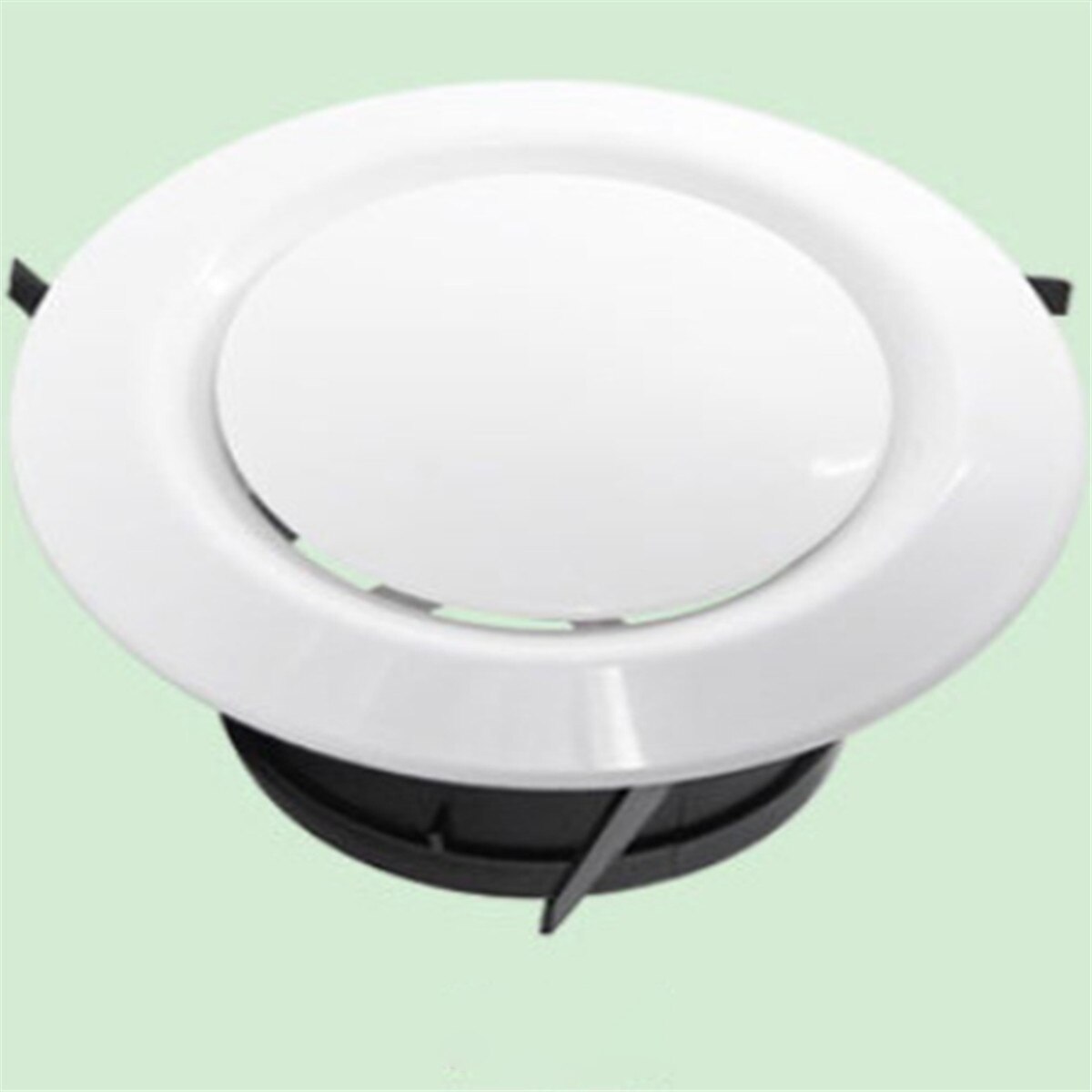 125mm avluftningsventilgaller runda diffusorkanaler ventilationskåpa luftventilator för rv husvagn campingbil
