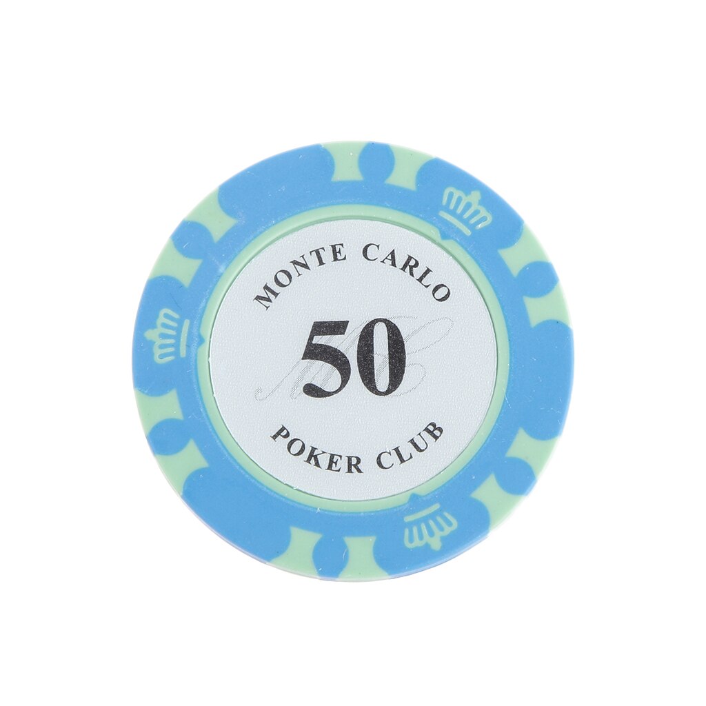 Sjov pp ler casino poker chips mahjong brætspil tællere dollars pakke  of 10 stk 40 x 4mm til camping vandreture sjovt bordspil: 7