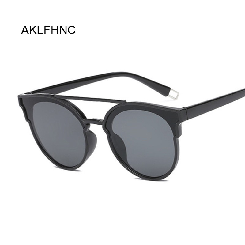 Gafas de sol de ojo de gato negras sexis para mujer, gafas de sol de famosa de lujo, nuevas gafas de sol de para mujer, gafas de sol pequeñas de doble haz UV400