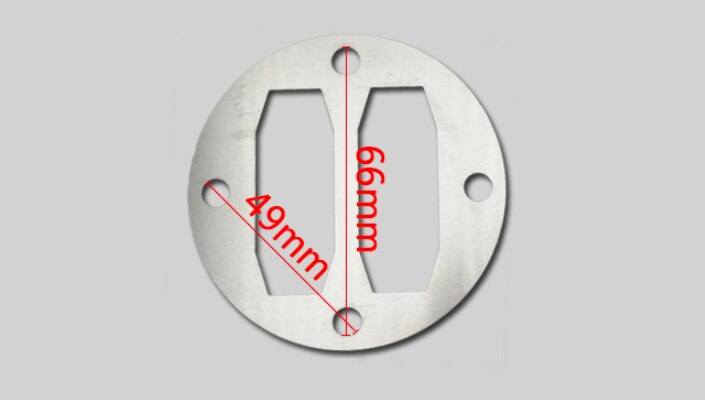 aluminium rund luftkompressor topplokk pakninger skiver 42 x 42mm 1 stk