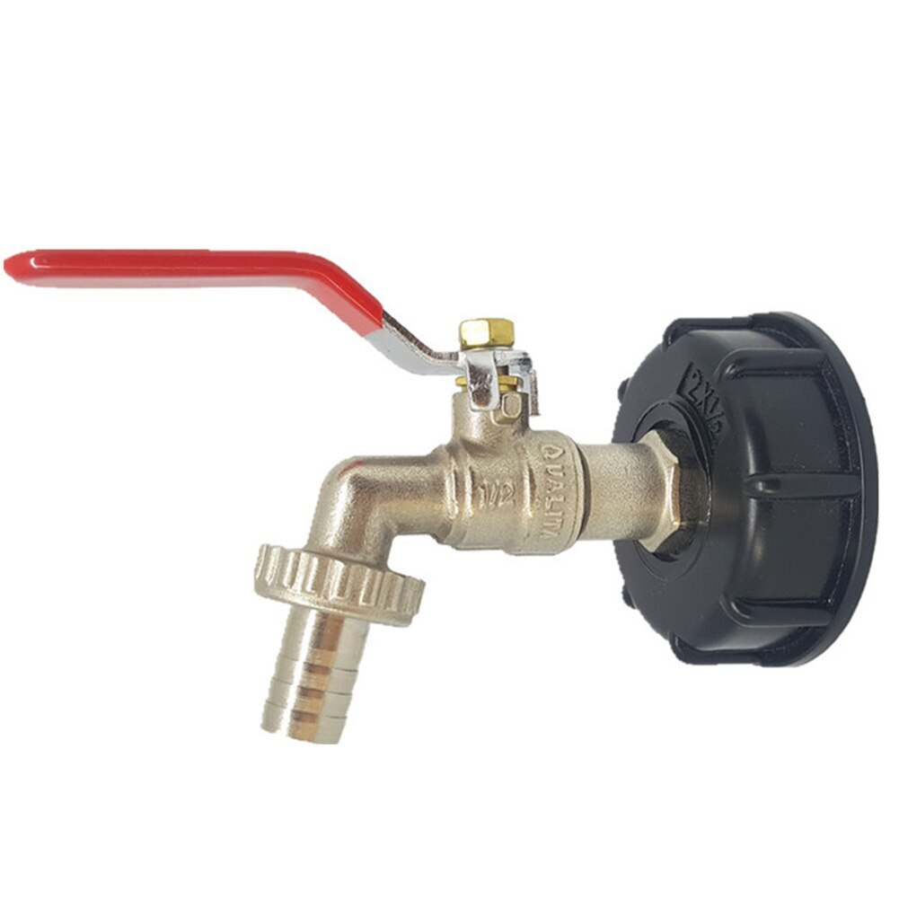 1/2 messing dyser tank 1000 liter ibc adapter have vandtank stik regnvand tank adapter hjem have vand stik