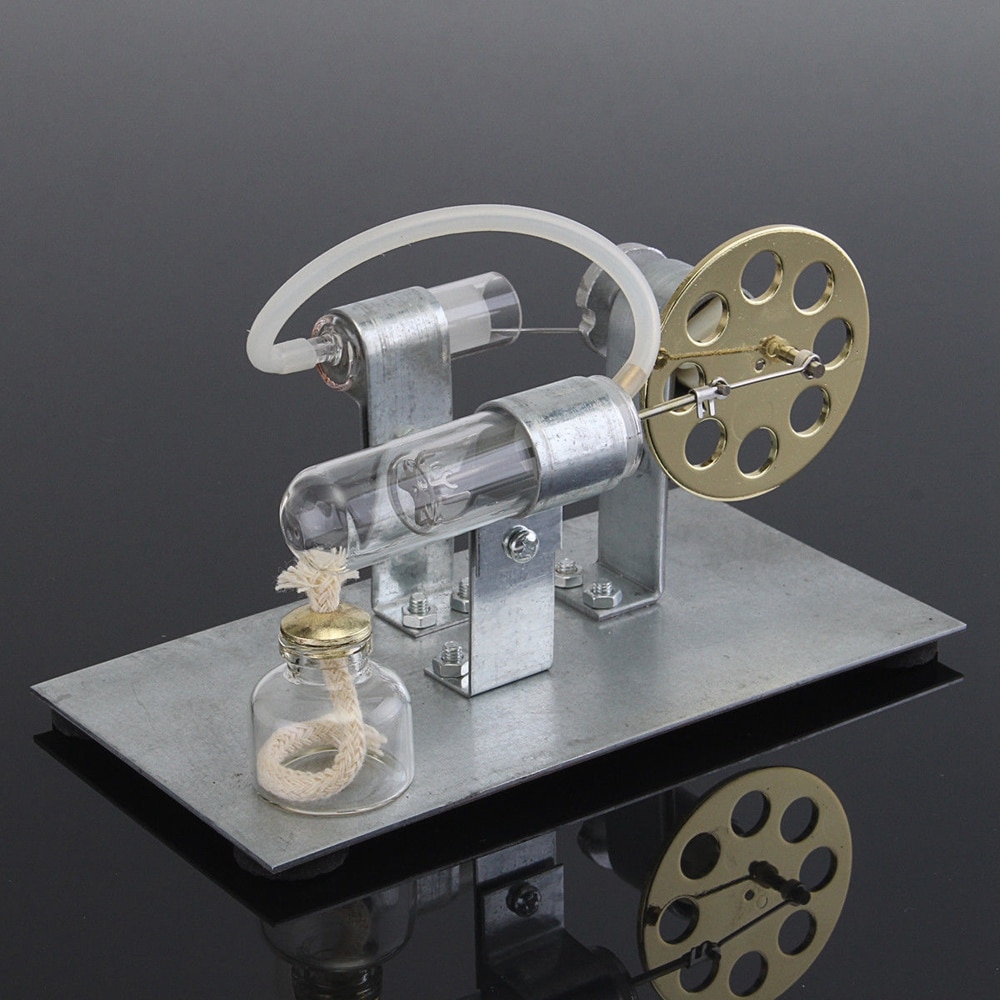 Motor Stirling de aire , modelo de generador eléctrico, Motor de física, potencia de vapor, juguete