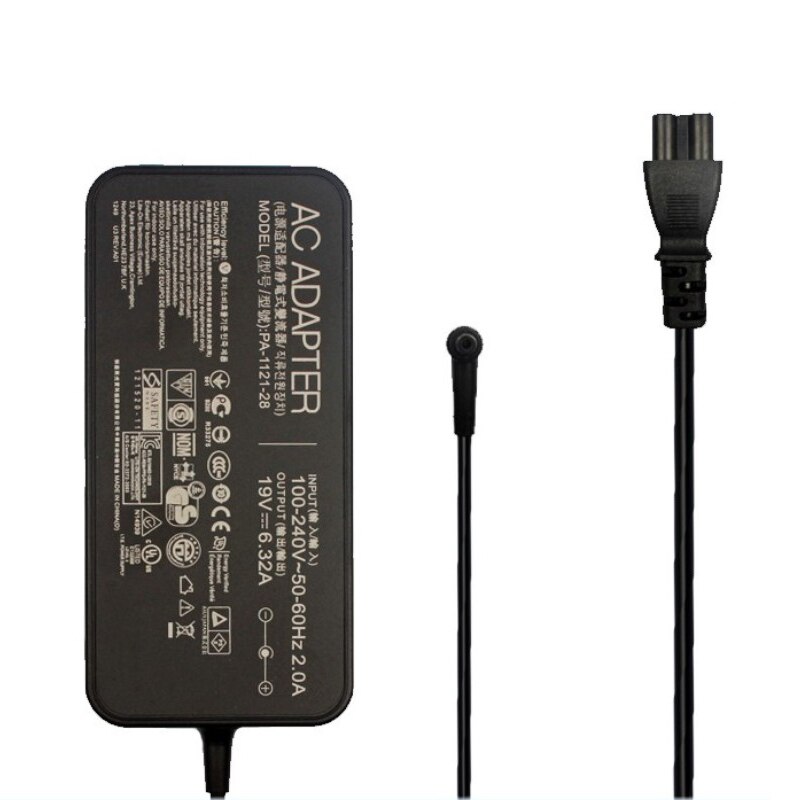 PA-1121-28 19V 6.32A 120W 5.5x2.5mm Adaptateur pour Ordinateur Portable Chargeur Alimentation Pour Asus FX80GE FX53V FX50J ZX50JX G58J G550J A550J